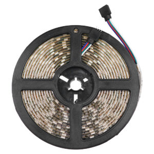 GloboStar® 70129 Ταινία LED SMD 5050 5m 14.4W/m 60LED/m 1454lm/m 120° DC 12V Αδιάβροχη IP65 RGB – 5 Χρόνια Εγγύηση