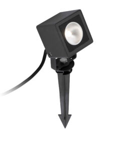 Faro Barcelona Φωτιστικός Προβολέας Κήπου τύπου Καρφί SOBEK LED 7W 3000K IP65 Μαύρου Χρώματος – 70151
