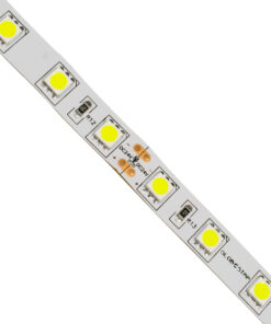 GloboStar® 70220 Ταινία LED SMD 5050 5m 14.4W/m 60LED/m 1728lm/m 120° DC 24V IP20 Ψυχρό Λευκό 6000K – 5 Χρόνια Εγγύηση