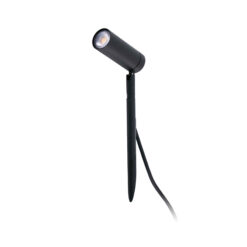 Faro Barcelona SETH Φωτιστικό Σποτ Καρφί Κήπου LED 6W 2700K Μαύρου Χρώματος IP44 – 70227