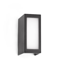 Faro Barcelona LOG Επιτοίχιο Φωτιστικό, Εξωτερικού Χώρου, IP54, Γκρι Χρώματος LED 9W 3000K- 70264