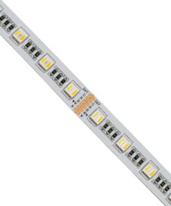 GloboStar® 70265 Ταινία LED SMD 5050 RGBW + WW 5in1 5m 20.4W/m 60LED/m 120° DC 24V IP20 1150lm/m Ψυχρό Λευκό 6000K & 1050lm/m Θερμό Λευκό 3000K & 900lm/m RGB
