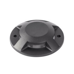 Faro Barcelona Χωνευτό Φωτιστικό Δαπέδου Κήπου LOTH-3 4x3W 3000Κ IP67 Μαύρου Χρώματος – 70287