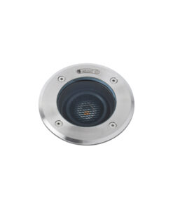 Faro Barcelona GEISER Χωνευτό Φωτιστικό Δαπέδου, Αδιάβροχο, ΙΝΟΧ LED 15W 3000K- 70308