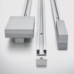 Τερματική Τάπαs Trio Lighting DUOLINE   Τιτάνιο Πλαστικό   – 703087