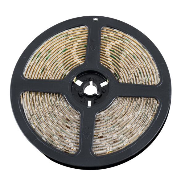 GloboStar® 70320 Ταινία LED SMD 5050 5m 14.4W/m 60LED/m 1584 lm/m 120° DC 24V Αδιάβροχη IP65 Ψυχρό Λευκό 6000K – 5 Χρόνια Εγγύηση