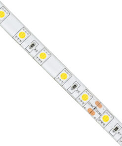 GloboStar® 70321 Ταινία LED SMD 5050 5m 14.4W/m 60LED/m 1512 lm/m 120° DC 24V Αδιάβροχη IP65 Φυσικό Λευκό 4500K – 5 Χρόνια Εγγύηση