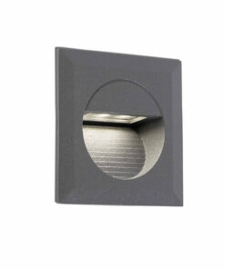 Faro Barcelona MINI Φωτιστικό Χωνευτό, Εξωτερικού Χώρου, Σκούρου Γκρι Χρώματος LED 1W 4000K- 70402