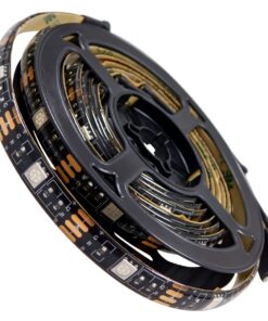 GloboStar® 70406 Σετ Ταινία TV Kit LED RGB SMD 5050 2m (4x50CM) 14.4W/2m 60LED/2m 1454lm/2m 120° USB DC 5V Οπίσθιου Κρυφού Φωτισμού για Τηλεόραση με Ασύρματο Τηλεχειριστήριο Αδιάβροχο IP65 RGB