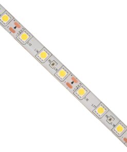 GloboStar® 70412 Σετ Ταινία LED 5m 72W/5m 12V 60LED/m 5050 SMD 1497lm/m 120° Αδιάβροχη IP65 με Ασύρματο Χειριστήριο RF 2.4Ghz και Τροφοδοτικό Θερμό Λευκό 3000K Dimmable