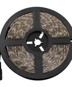 GloboStar® 70412 Σετ Ταινία LED 5m 72W/5m 12V 60LED/m 5050 SMD 1497lm/m 120° Αδιάβροχη IP65 με Ασύρματο Χειριστήριο RF 2.4Ghz και Τροφοδοτικό Θερμό Λευκό 3000K Dimmable