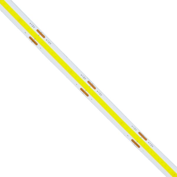 GloboStar® 70417 Σετ Ταινία COB LED 5m 48W/5m 308LED/m 864lm/m 120° DC 12V IP20 με Τροφοδοτικό Ψυχρό Λευκό 6000K