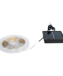 GloboStar® SOLAR LEDSTRIP 70421 Αυτόνομο Ηλιακό Σετ Ταινία LED 3m 3W/3m 90LED 2835 SMD 30lm/m 120° με Ενσωματωμένα Προγράμματα Λειτουργίας – Αδιάβροχο IP65 – RGB – Μ300 x Π0.8 x Υ0.3cm – 2 Χρόνια Εγγύηση
