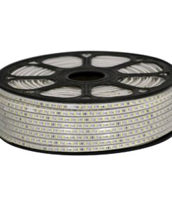 GloboStar® 70500 Slim Ταινία Μονής Σειράς Epistar LED SMD 2835 1m 12W/m 96LED/m 1680lm/m 120° DC 230V Αδιάβροχη IP68 Ψυχρό Λευκό 6000K Dimmable