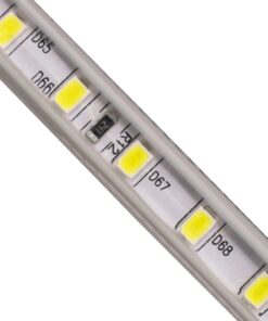 GloboStar® 70500 Slim Ταινία Μονής Σειράς Epistar LED SMD 2835 1m 12W/m 96LED/m 1680lm/m 120° DC 230V Αδιάβροχη IP68 Ψυχρό Λευκό 6000K Dimmable