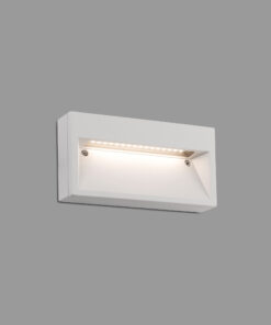 Faro Barcelona PATH Χωνευτό Φωτιστικό Τοίχου, Λευκού Χρώματος, Εξωτερικού Χώρου, LED 9W 3000K- 70501