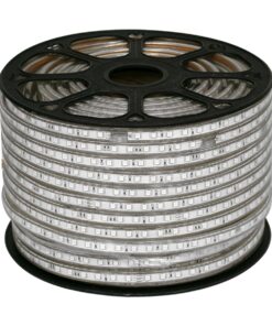 GloboStar® 70507 Slim Ταινία Μονής Σειράς Epistar LED SMD 5050 1m 12W/m 60LED/m 1572lm/m 120° DC 230V Αδιάβροχη IP68 RGB Dimmable