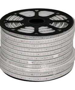 GloboStar® 70514 Wide Ταινία Διπλής Σειράς Epistar LED SMD 2835 1m 24W/m 180LED/m 3144lm/m 120° DC 230V Αδιάβροχη IP68 Κόκκινο Dimmable