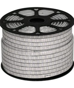 GloboStar® 70517 Wide Ταινία Διπλής Σειράς Epistar LED SMD 5050 1m 24W/m 120LED/m 3144lm/m 120° DC 230V Αδιάβροχη IP68 RGB Dimmable