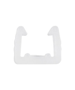 GloboStar® 70528 Πλαστική PVC Βάση Στήριξης για Όλες τις Μονόχρωμες EPISTAR Slim Ταινίες LED Μονής Σειράς DC 230V IP68 – Μ1.5 x Π1.3 x Υ1.1cm