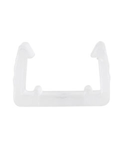 GloboStar® 70529 Πλαστική PVC Βάση Στήριξης για Όλες τις Πολύχρωμες RGB EPISTAR Slim Ταινίες LED Μονής Σειράς DC 230V IP68 – Μ1.5 x Π1.6 x Υ1.1cm