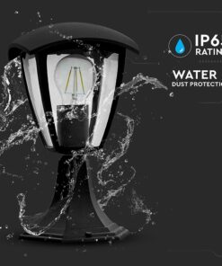 Εξωτερικό φωτιστικό IP65 αδιάβροχο, ανθεκτικό στη σκόνη, με διακριτικό σχεδιασμό και προστασία από υγρασία.