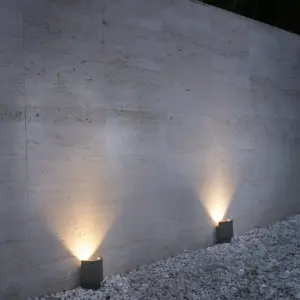 Faro Barcelona Φωτιστικό Προβολέας Τοίχου Noboru Σκούρο Γκρι Led 16W – 70576
