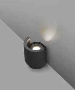 Faro Barcelona Φωτιστικό Προβολέας Τοίχου Noboru Σκούρο Γκρι Led 16W – 70576