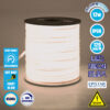 GloboStar® 70581 TUBE 360° Degree Neon Flex Epistar LED SMD 2835 1m 12W/m 120LED/m 1284lm/m 360° DC 24V Αδιάβροχη IP68 Φυσικό Λευκό 4500K Dimmable