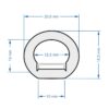 GloboStar® 70588 TUBE 360° Degree Neon Flex Epistar LED SMD 5050 1m 18W/m 120LED/m 1818lm/m 360° DC 24V Αδιάβροχη IP68 RGB Dimmable