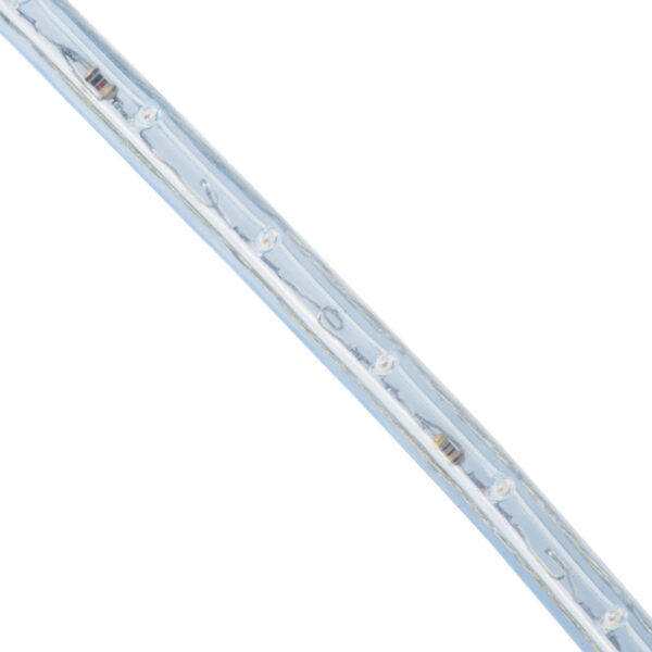 GloboStar® 70606 Φωτοσωλήνας LED DIODE 1m 3.9W/m 36LED/m 117lm/m 360° DC 230V Αδιάβροχος IP68 Μπλε Dimmable