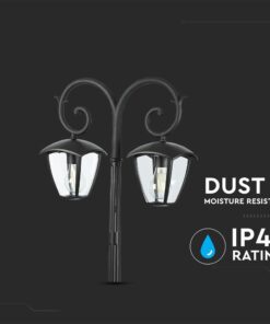 Δίφωτο εξωτερικού χώρου με ανθεκτικότητα στη σκόνη και υγρασία, πιστοποίηση IP44.