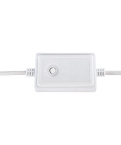 GloboStar® 70647 Controller Αδιάβροχος IP44 AC/DC 230V για έως 100 μέτρα Μονόχωμου Φωτοσωλήνα LED 8 Προγραμμάτων