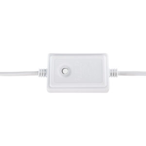 GloboStar® 70648 Controller Αδιάβροχος IP44 AC/DC 230V για έως 100 μέτρα Πολύχρωμου RGB Φωτοσωλήνα LED 8 Προγραμμάτων