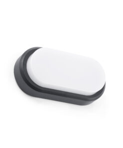 Faro Barcelona FRED 200 Επιτοίχιο Φωτιστικό Εξωτερικού Χώρου, IP65, Σκούρου Γκρι Χρώματος LED 3000K IP65 – 70663
