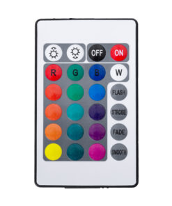 GloboStar® 70667 Controller Αδιάβροχος IP44 AC/DC 230V με Ασύρματο Χειριστήριο RF για έως 100 μέτρα Πολύχρωμου RGB Φωτοσωλήνα LED Μ9 x Π7 x Υ3cm – 2 Χρόνια Εγγύηση
