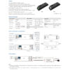 GloboStar® 70669 D4-P SKYDANCE DC DMX & RDM Dimmer High Speed Controller / Decoder 4 Καναλιών DC 12-48V 4 x 8A 384W – Max 32.5A 1152W – IP20 Μ17.5 x Π4.5 x Υ2.8cm – 5 Years Warranty