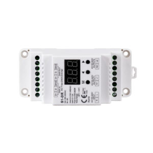 GloboStar® 70670 S1-DR SKYDANCE AC Triac DMX Dimmer Din Rail Ράγας 2 Καναλιών AC 100-240V 2 x 1.5A 360W – Max 3A 720W – IP20 DMX512 Μ11.5 x Π5 x Υ6.5cm – 5 Years Warranty