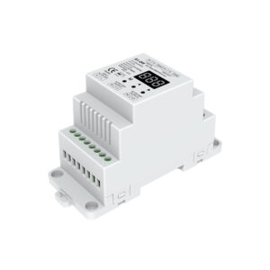 GloboStar® 70670 S1-DR SKYDANCE AC Triac DMX Dimmer Din Rail Ράγας 2 Καναλιών AC 100-240V 2 x 1.5A 360W – Max 3A 720W – IP20 DMX512 Μ11.5 x Π5 x Υ6.5cm – 5 Years Warranty