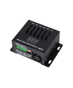 GloboStar® 70675 AJ6 SKYDANCE DMX 6 Channel Fader Console – Κονσόλα Φωτισμού 6 Καναλιών DMX DC 5-12V ή 3 x AAA Μπαταρίες – IP20 Μ10 x Π7 x Υ4cm – 5 Years Warranty