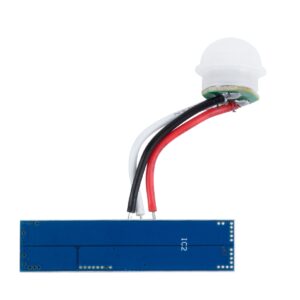 GloboStar® 70692 Mini Αισθητήρας Modular με Καλώδιο για Προφίλ Αλουμινίου με PIR Ανιχνευτή-Αισθητήρα Κίνησης 360° 3m Motion Sensor 30 sec Delay DC 5-24V Max 192W Μ4 x Π1 x Υ3.4cm