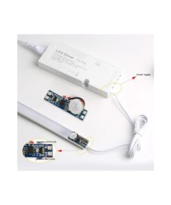 GloboStar® 70692 Mini Αισθητήρας Modular με Καλώδιο για Προφίλ Αλουμινίου με PIR Ανιχνευτή-Αισθητήρα Κίνησης 360° 3m Motion Sensor 30 sec Delay DC 5-24V Max 192W Μ4 x Π1 x Υ3.4cm