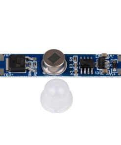 GloboStar® SENSOR-PROFILE 70697 Mini PIR Ανιχνευτής-Αισθητήρας Κίνησης Modular για Προφίλ Αλουμινίου – DC 5-24V 1 x 6A 144W – Max 6A 144W – IP20 – Γωνία Ανίχνευσης 180° & Απόσταση Ανίχνευσης 3 Μέτρα με 30 Sec Χρόνο Αναμονής – Μ4.9 x Π1 x Υ1.2cm – 2 Χρόνια Εγγύηση