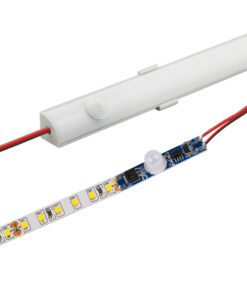 GloboStar® SENSOR-PROFILE 70697 Mini PIR Ανιχνευτής-Αισθητήρας Κίνησης Modular για Προφίλ Αλουμινίου – DC 5-24V 1 x 6A 144W – Max 6A 144W – IP20 – Γωνία Ανίχνευσης 180° & Απόσταση Ανίχνευσης 3 Μέτρα με 30 Sec Χρόνο Αναμονής – Μ4.9 x Π1 x Υ1.2cm – 2 Χρόνια Εγγύηση