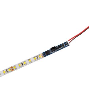 GloboStar® 70698 Mini Αισθητήρας Modular για Προφίλ Αλουμινίου με Hand Sweep – Door Switch Sensor 3m DC 5-24V Max 192W