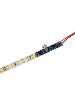 GloboStar® SENSOR-PROFILE 70699 Mini Αισθητήρας-Διακόπτης Αφής Modular για Προφίλ Αλουμινίου – DC 5-24V 1 x 8A 192W – Max 8A 192W – IP20 – Μ4.7 x Π1 x Υ1cm – 2 Χρόνια Εγγύηση