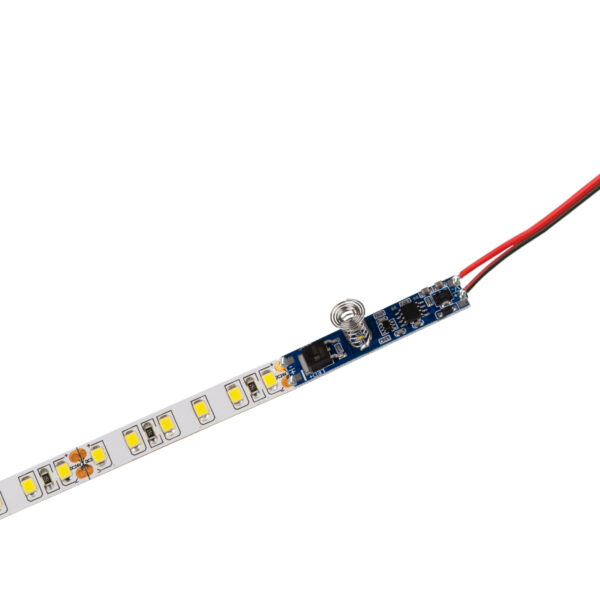 GloboStar® SENSOR-PROFILE 70699 Mini Αισθητήρας-Διακόπτης Αφής Modular για Προφίλ Αλουμινίου – DC 5-24V 1 x 8A 192W – Max 8A 192W – IP20 – Μ4.7 x Π1 x Υ1cm – 2 Χρόνια Εγγύηση