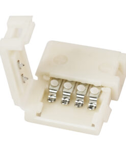 GloboStar® 70712 Ταχυσύνδεσμος 2 Ταινιών LED RGB – I Connector για Όλες τις LED Ταινίες DC-12-24V 10mm RGB