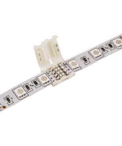 GloboStar® 70712 Ταχυσύνδεσμος 2 Ταινιών LED RGB – I Connector για Όλες τις LED Ταινίες DC-12-24V 10mm RGB