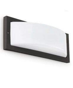 Faro Barcelona MOL Επιτοίχιο Φωτιστικό Εξωτερικού Χώρου Σκούρου Γκρι Χρώματος IP44 – 70720